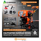 Cultivator mesin traktor bajak sawah tiller HUMMAX MEGATOR PKT LENGKAP 2