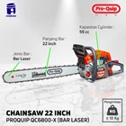 Chainsaw / Gergaji Mesin Lasertip 22" Proquip QC6800X 1
