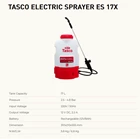 Semprotan serangga / knapsack Tasco 17 Liter ES17X 1 Fungsi 2