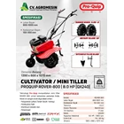 Cultivator mesin traktor bajak sawah tiller Proquip Rover800 - QX240 2