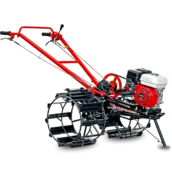 Mesin Hand Traktor - Cultivator Quick Capung Metal + Mesin Honda GX 200