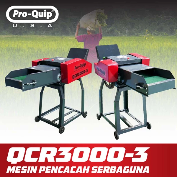 PROQUIP QCR3000-3 MULTIPURPOSE GRASS CRUSHING MACHINE