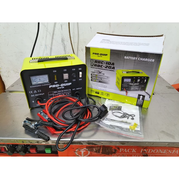 MULTIPURPOSE BATTERY CHARGER (AKI CHARGER) PROQUIP RBC-20A