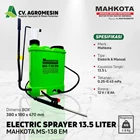 Alat Semprot Pertanian Serbaguna Knapsack Sprayer Elektrik Manual Mahkota MS138 EM 1