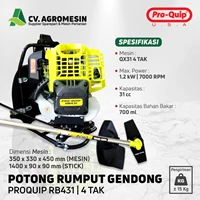 BRUSH CUTTER PROQUIP RB431 4-STROKE
