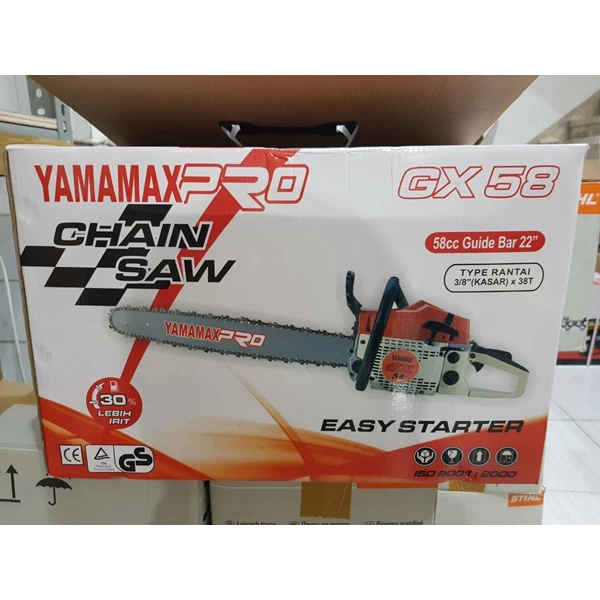 Gergaji Mesin GX58 Yamamax 22" Easy Starter
