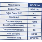 Hyundai Plate Compactor HDCP90 2