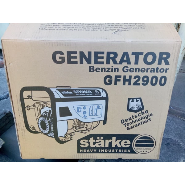 Starke Gas Generator Model GFH2900