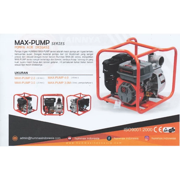 Pompa Air Hummax Max-Pump 2.0"
