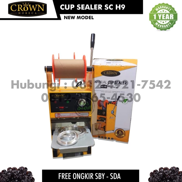 CUP SEALER CROWN HORECA SC H9