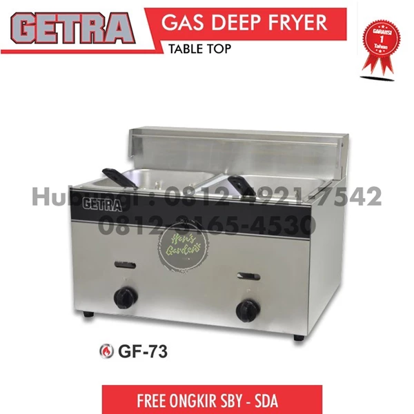 DEEP FRYER GAS GETRA GF 73