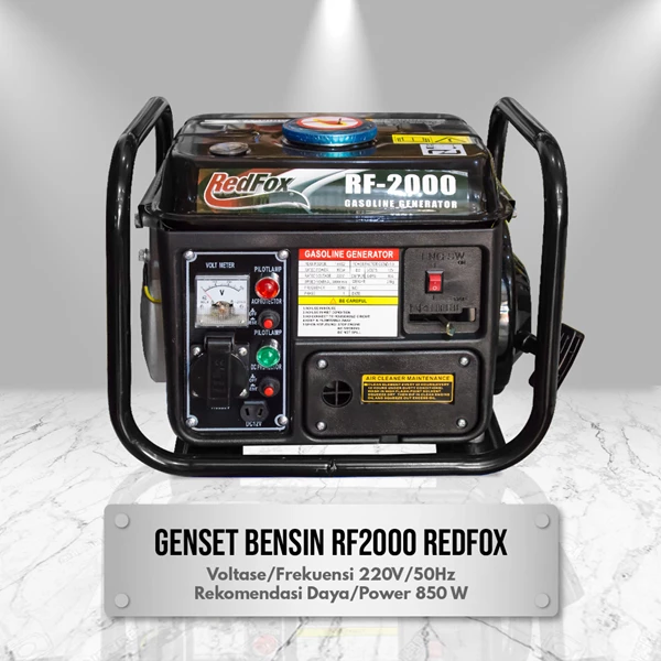 Genset Bensin RedFox RF2000 850 Watt