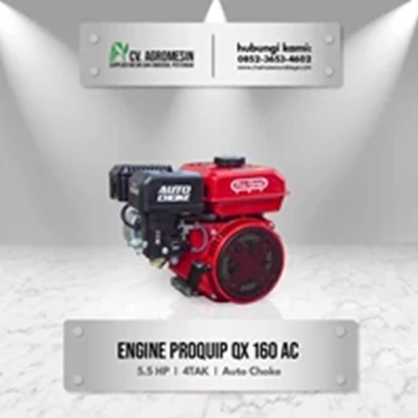 Mesin Bensin Engine Proquip QX 160 AC 4.5 HP 4 Tak
