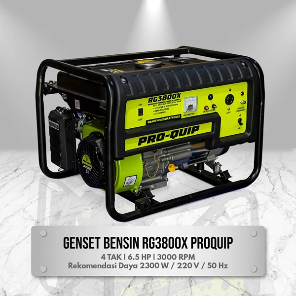 Gasoline Generator Proquip RG3800X 2300 Watt