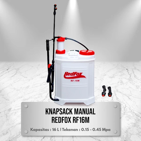 Knapsack Sprayer Redfox RF16M Manual 16L