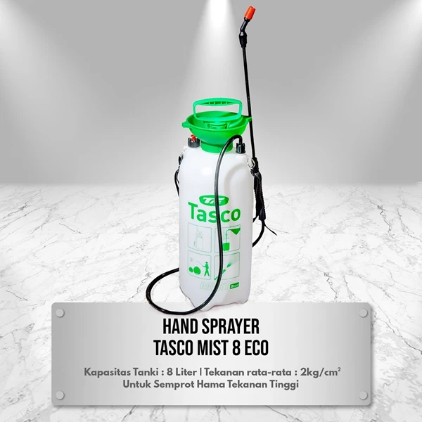 Alat semprot pertanian Tasco Mist Sprayer Manual 8L Eco