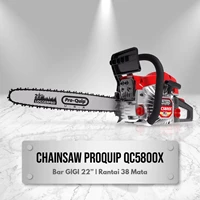 Gergaji Mesin Chainsaw Proquip QC5800X  Bar Gigi 22