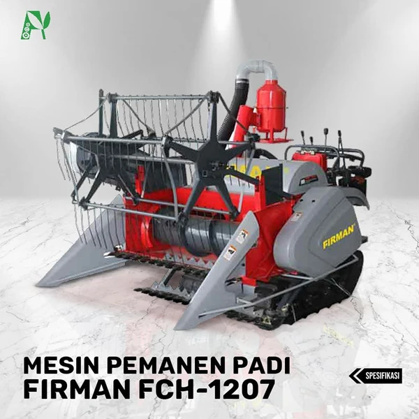 Mesin Pemanen Padi Firman FCH1207