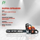 Gergaji Mesin Chainsaw Supra SPR6800 22