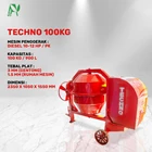 Mesin Pengaduk Beton dan Semen Molen Techno 100Kg 2