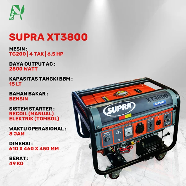 GENSET SUPRA XT3800 / 2800 watt