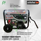 Genset 7500 Watt Starke GFH10900E Starter Elektrik 1