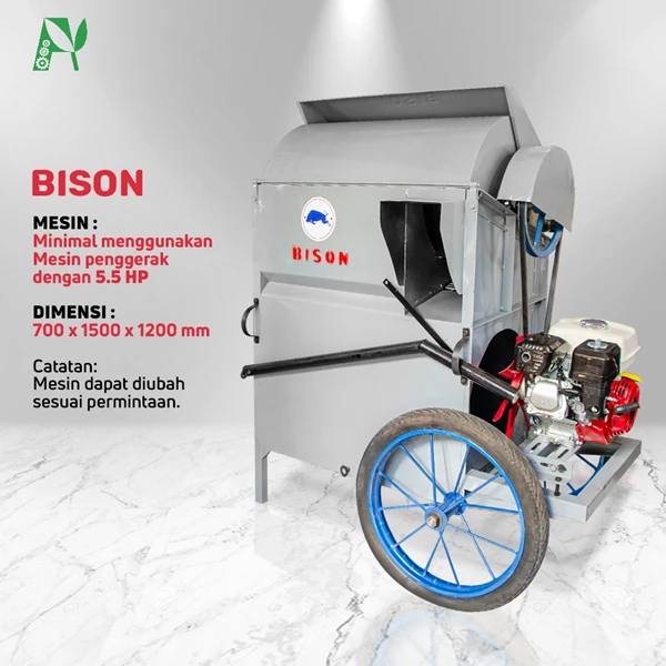 Rice Thresher Machine Bison Engine Proquip Autochoke 5.5 HP