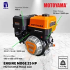 Mesin Penggerak Engine Bensin serbaguna Motoyama MOGE 460 25 HP 1